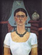 Frida Kahlo Self-Portrait Time files oil painting reproduction